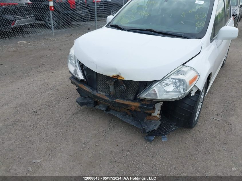 2010 Nissan Versa VIN: 3N1BC1CP5AL447185 Lot: 12008843