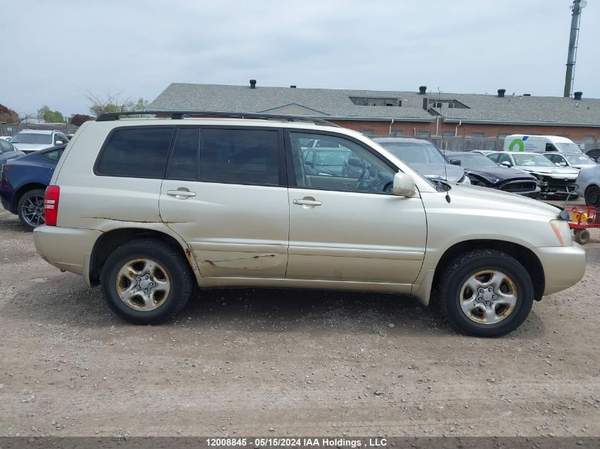 2003 Toyota Highlander VIN: JTEHF21A630132698 Lot: 12008845