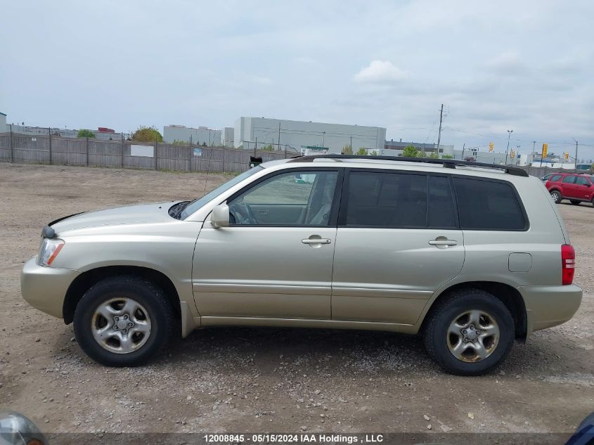 2003 Toyota Highlander VIN: JTEHF21A630132698 Lot: 12008845