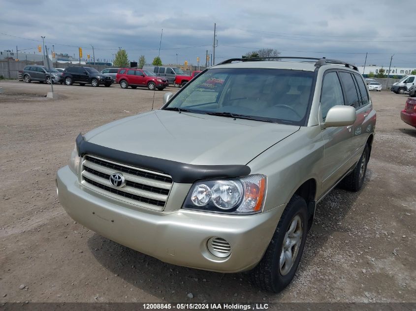 2003 Toyota Highlander VIN: JTEHF21A630132698 Lot: 12008845