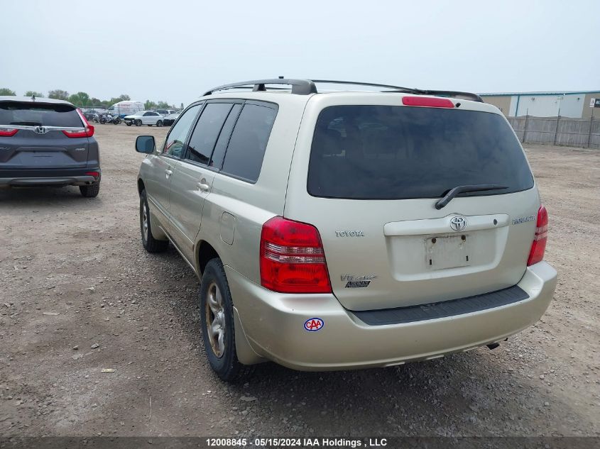 2003 Toyota Highlander VIN: JTEHF21A630132698 Lot: 12008845