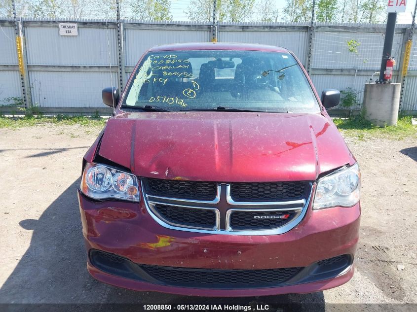 2017 Dodge Grand Caravan Cvp/Sxt VIN: 2C4RDGBG1HR869450 Lot: 12008850