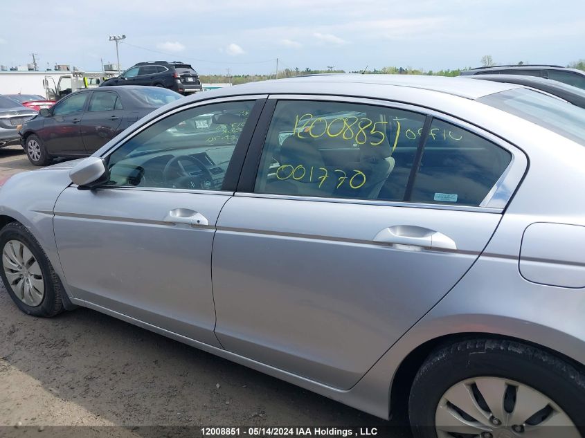 2009 Honda Accord Lx VIN: 1HGCP263X9A001770 Lot: 12008851