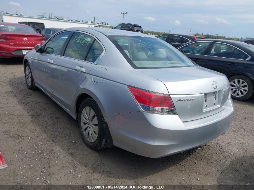 2009 Honda Accord Lx VIN: 1HGCP263X9A001770 Lot: 12008851