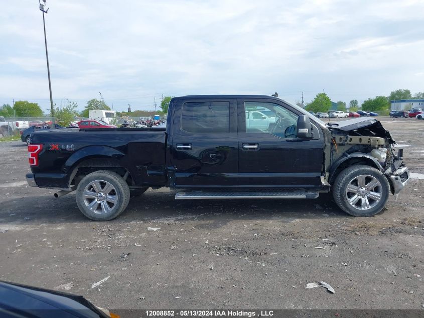 2019 Ford F150 Supercrew VIN: 1FTFW1E5XKFD02558 Lot: 12008852