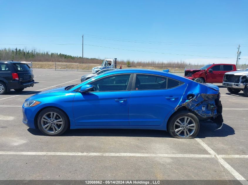 2017 Hyundai Elantra Gl VIN: KMHD84LF6HU132861 Lot: 12008862