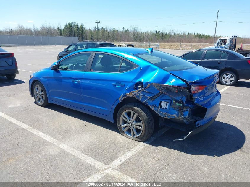 2017 Hyundai Elantra Gl VIN: KMHD84LF6HU132861 Lot: 12008862