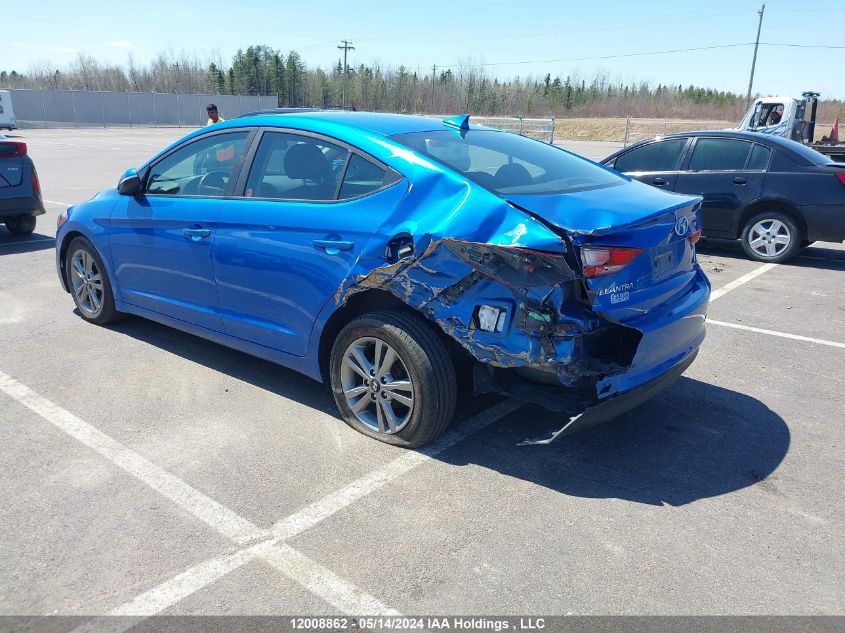 2017 Hyundai Elantra Gl VIN: KMHD84LF6HU132861 Lot: 12008862