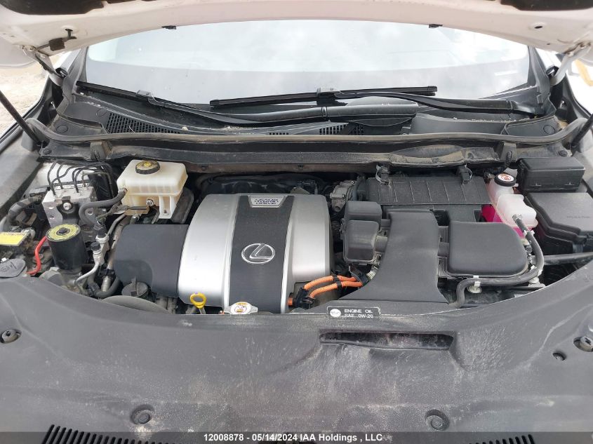 2021 Lexus Rx 450H VIN: 2T2JGMDA4MC070537 Lot: 12008878