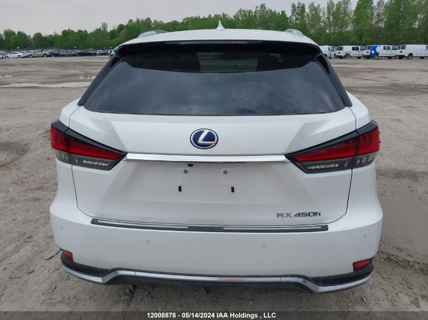 2021 Lexus Rx 450H VIN: 2T2JGMDA4MC070537 Lot: 12008878