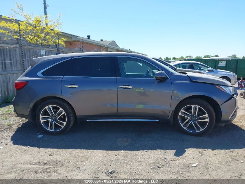 2018 Acura Mdx VIN: 5J8YD4H46JL800910 Lot: 12008884