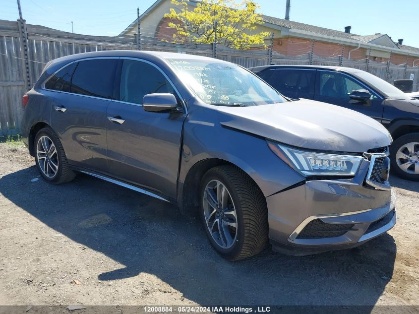 2018 Acura Mdx VIN: 5J8YD4H46JL800910 Lot: 12008884