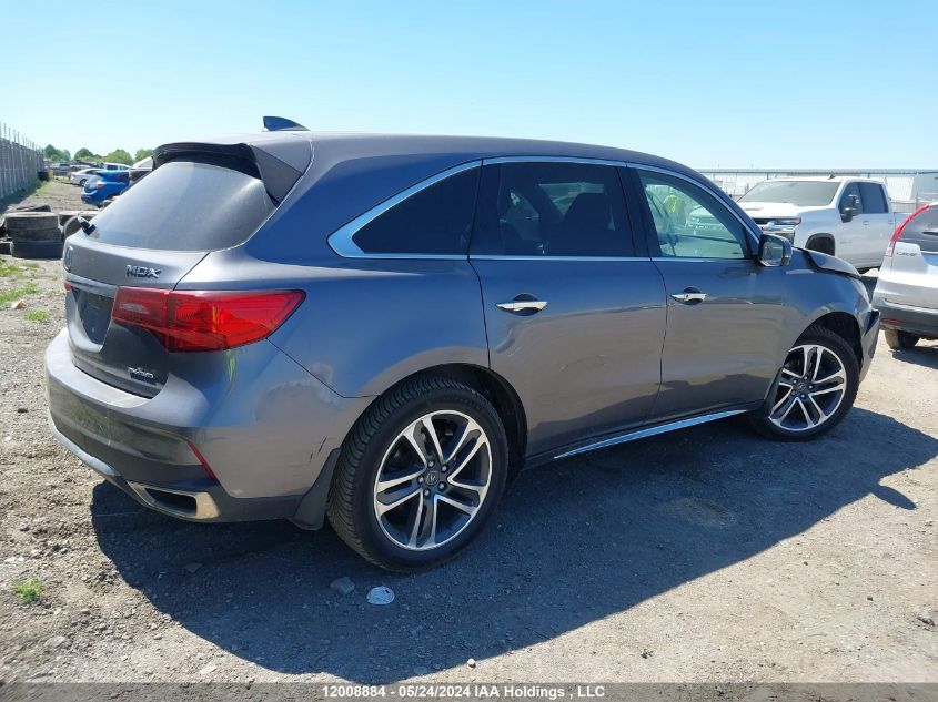 2018 Acura Mdx VIN: 5J8YD4H46JL800910 Lot: 12008884