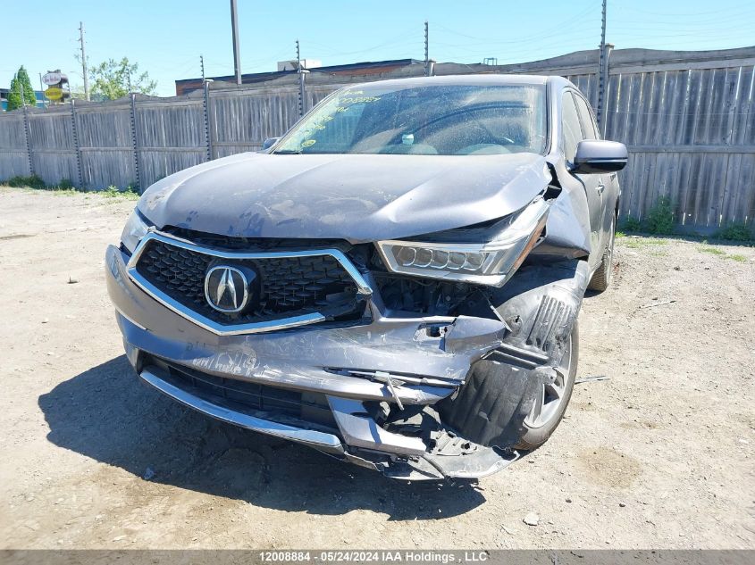 2018 Acura Mdx VIN: 5J8YD4H46JL800910 Lot: 12008884