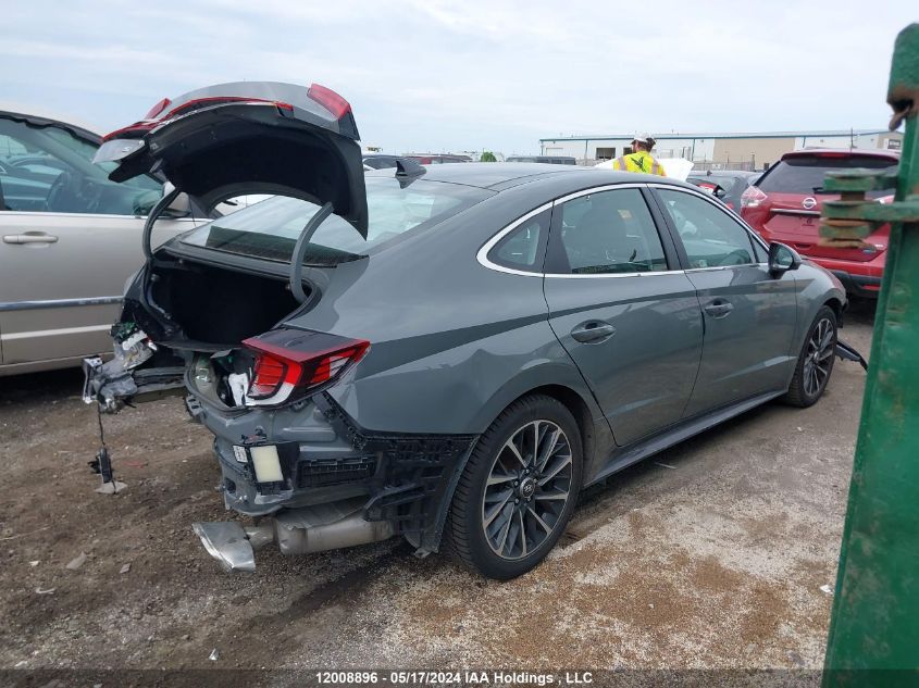 2020 Hyundai Sonata VIN: 5NPEL4J29LH024468 Lot: 12008896