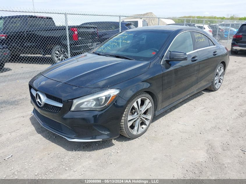 2018 Mercedes-Benz Cla 250 4Matic VIN: WDDSJ4GB7JN556207 Lot: 12008898