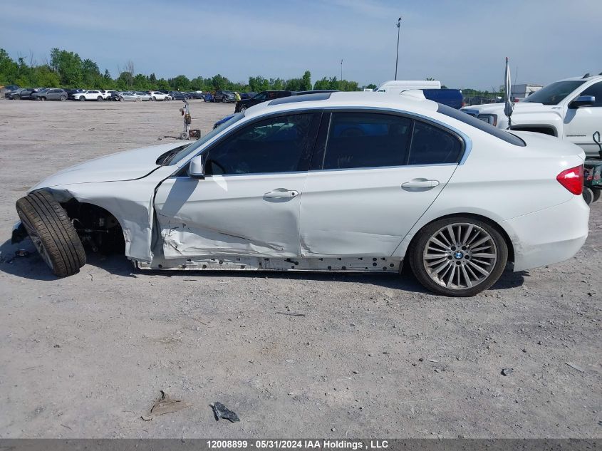 2014 BMW 328I xDrive VIN: WBA3B3G50ENR83554 Lot: 12008899