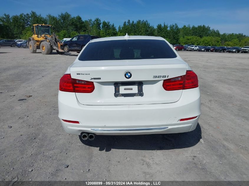 2014 BMW 328I xDrive VIN: WBA3B3G50ENR83554 Lot: 12008899