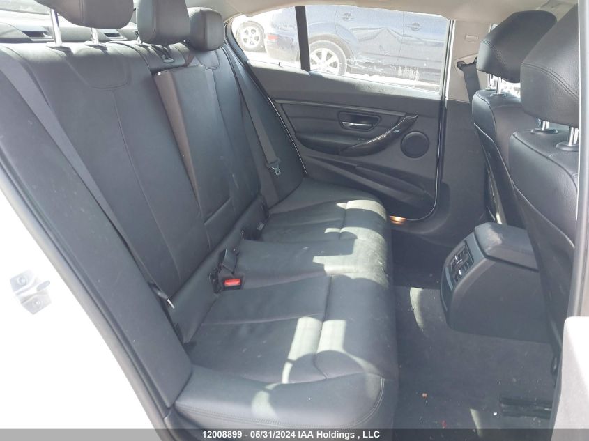 2014 BMW 328I xDrive VIN: WBA3B3G50ENR83554 Lot: 12008899