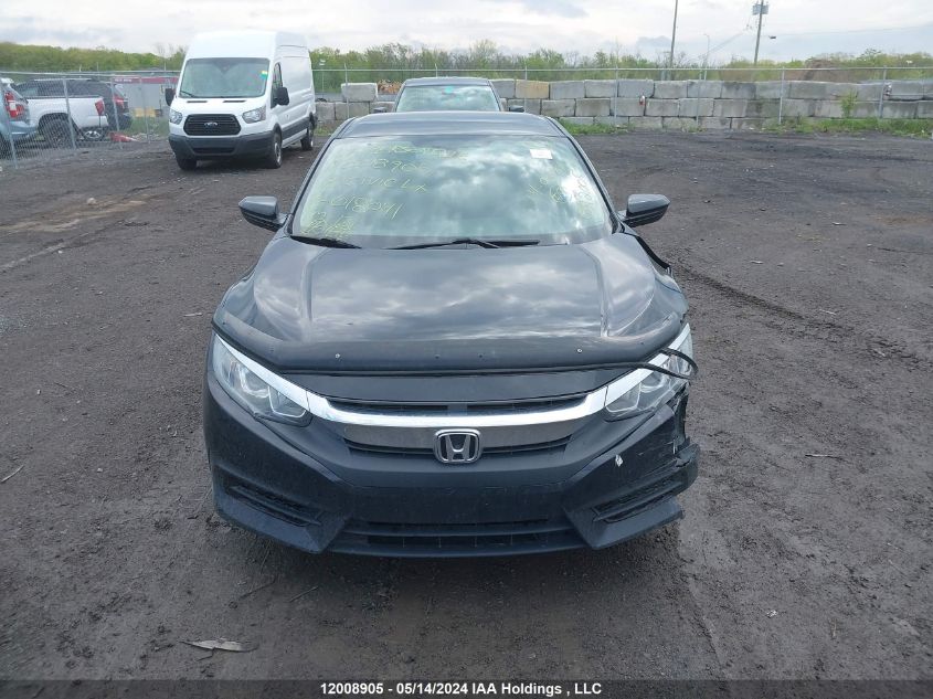 2018 Honda Civic Lx VIN: 2HGFC2E53JH018041 Lot: 12008905