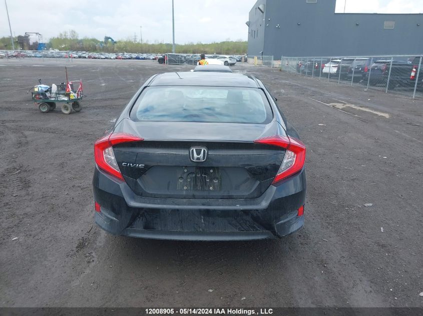 2018 Honda Civic Lx VIN: 2HGFC2E53JH018041 Lot: 12008905