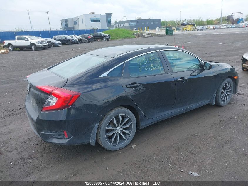 2018 Honda Civic Lx VIN: 2HGFC2E53JH018041 Lot: 12008905