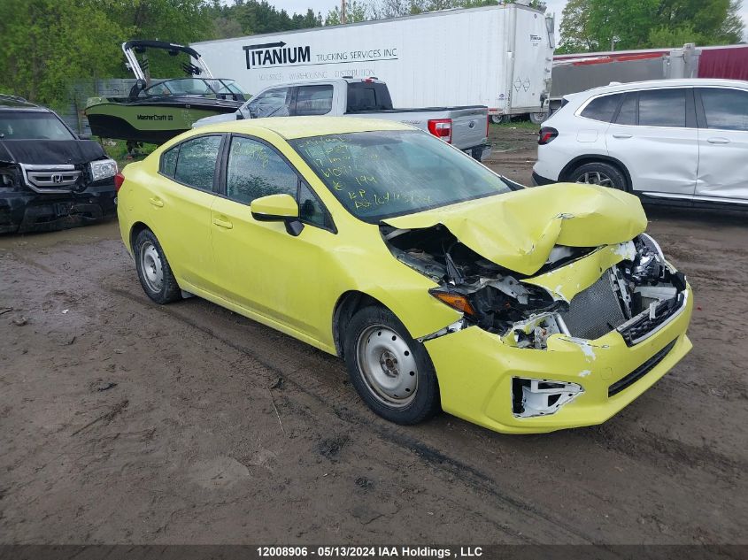 2017 Subaru Impreza VIN: 4S3GKAA63H3610910 Lot: 12008906