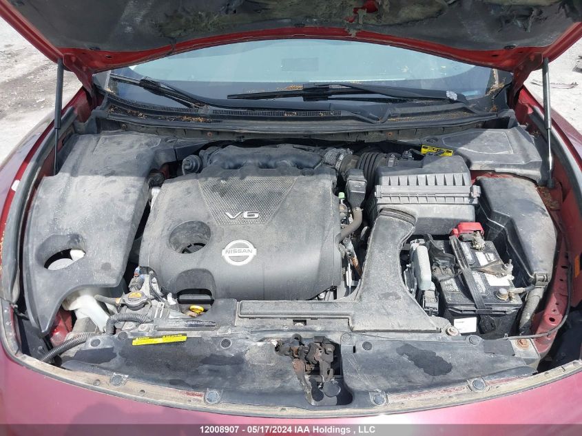 2009 Nissan Maxima S/Sv VIN: 1N4AA51E19C823563 Lot: 12008907