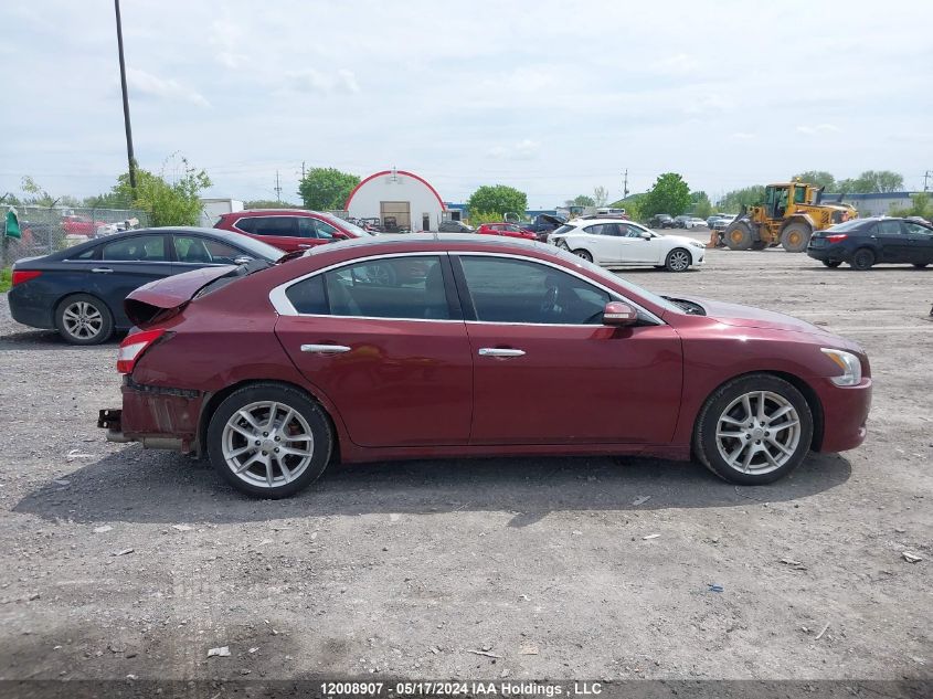 2009 Nissan Maxima S/Sv VIN: 1N4AA51E19C823563 Lot: 12008907