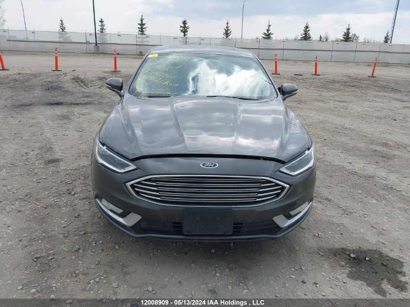 2017 Ford Fusion Se VIN: 3FA6P0T94HR101057 Lot: 12008909