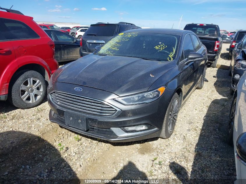 2017 Ford Fusion Se VIN: 3FA6P0T94HR101057 Lot: 12008909