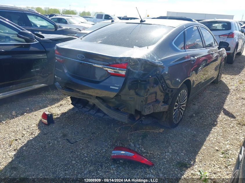 2017 Ford Fusion Se VIN: 3FA6P0T94HR101057 Lot: 12008909