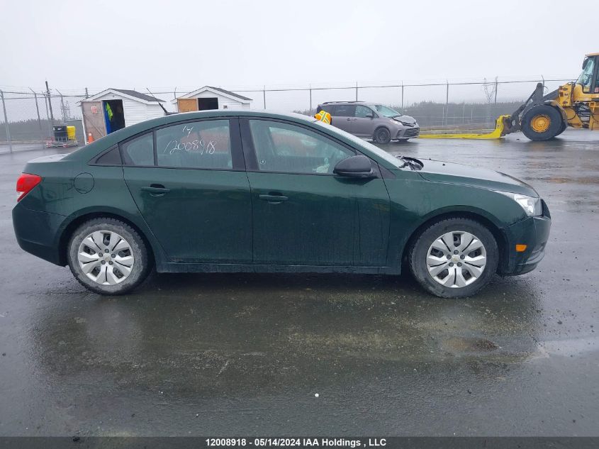 2014 Chevrolet Cruze VIN: 1G1PL5SH8E7153402 Lot: 12008918