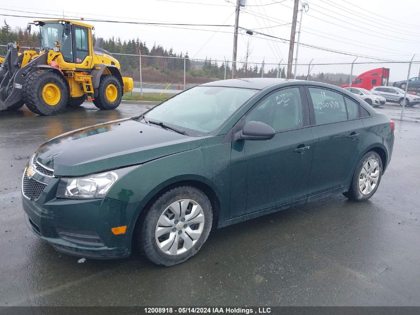 2014 Chevrolet Cruze VIN: 1G1PL5SH8E7153402 Lot: 12008918