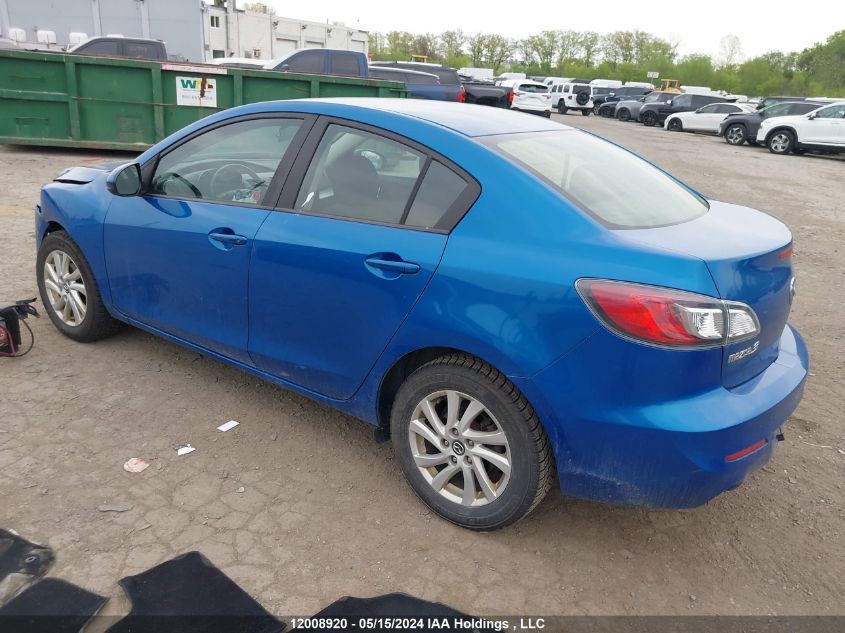 2013 Mazda Mazda3 VIN: JM1BL1V77D1852177 Lot: 12008920