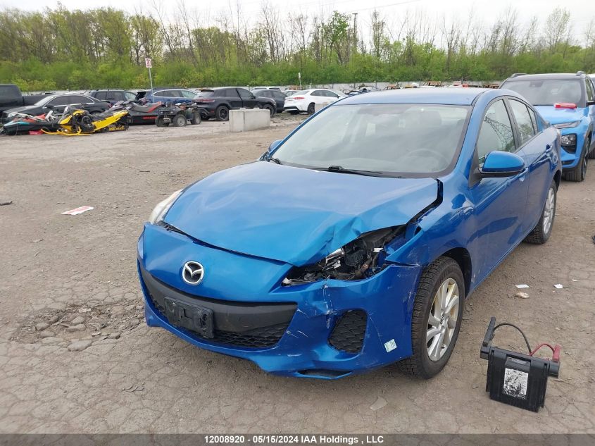 2013 Mazda Mazda3 VIN: JM1BL1V77D1852177 Lot: 12008920