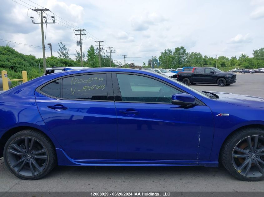 2019 Acura Tlx VIN: 19UUB3F83KA802003 Lot: 12008929