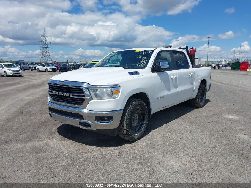 2021 Ram 1500 Big Horn/Lone Star VIN: 1C6SRFFT5MN546151 Lot: 12008932