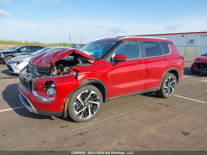 2022 Mitsubishi Outlander Se/Black Edition VIN: JA4J4UA84NZ619671 Lot: 12008938