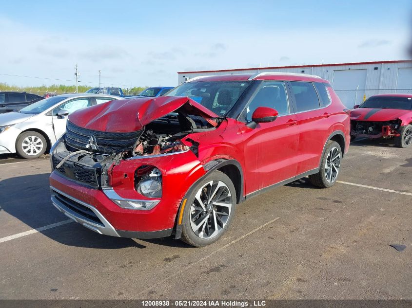 2022 Mitsubishi Outlander Se/Black Edition VIN: JA4J4UA84NZ619671 Lot: 12008938