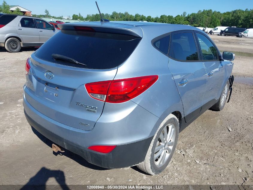 2011 Hyundai Tucson Gls/Limited VIN: KM8JUCAC2BU224543 Lot: 12008940