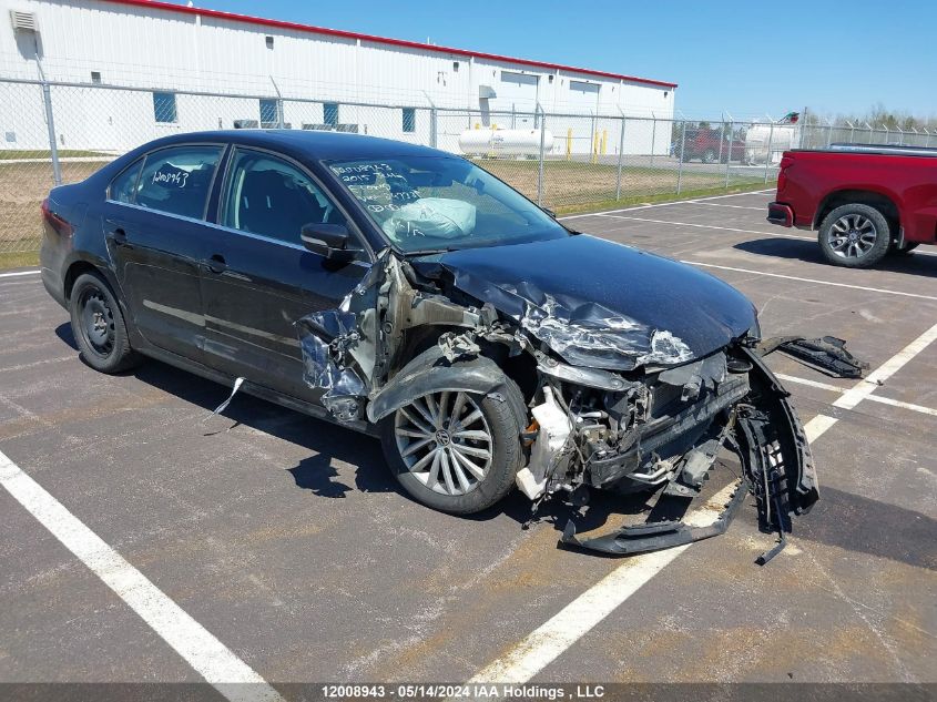 2015 Volkswagen Jetta Sedan VIN: 3VWDA7AJ7FM247338 Lot: 12008943