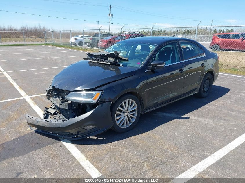 2015 Volkswagen Jetta Sedan VIN: 3VWDA7AJ7FM247338 Lot: 12008943