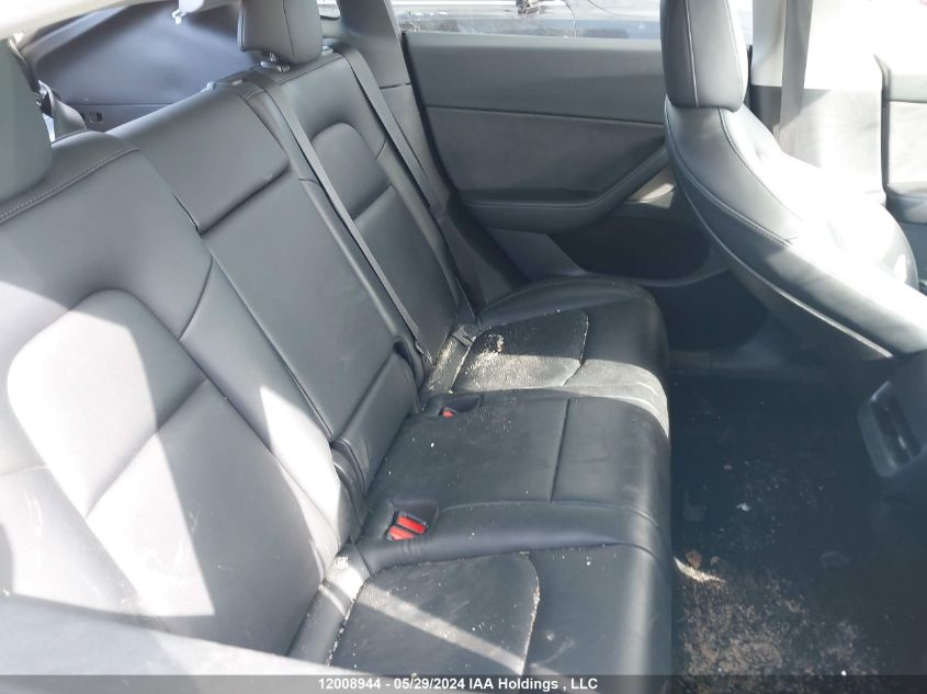 2022 Tesla Model Y VIN: 7SAYGDEE6NF571305 Lot: 12008944