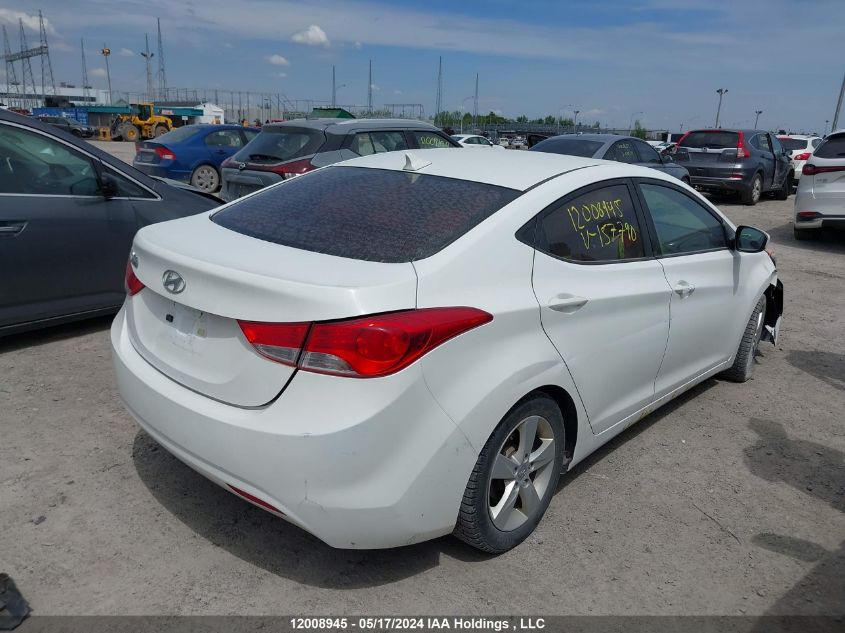 2013 Hyundai Elantra VIN: 5NPDH4AE9DH157790 Lot: 12008945