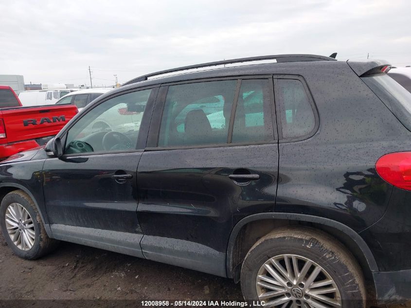 2015 Volkswagen Tiguan VIN: WVGJV7AX5FW602274 Lot: 12008958