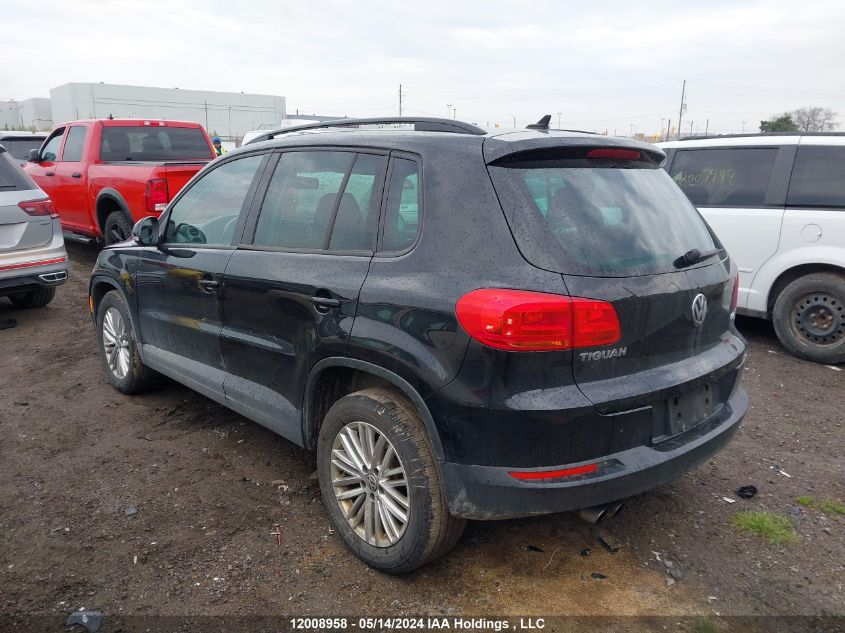 2015 Volkswagen Tiguan VIN: WVGJV7AX5FW602274 Lot: 12008958