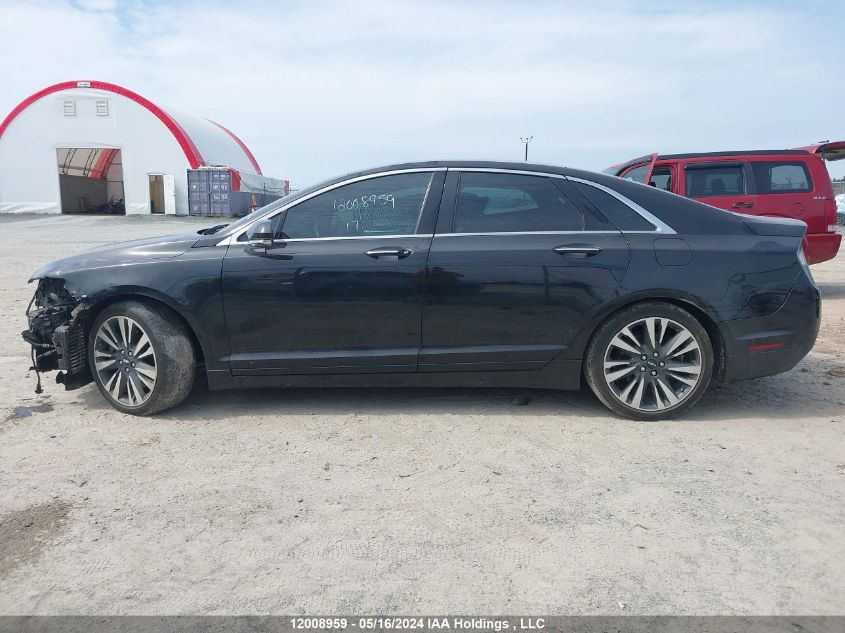 2017 Lincoln Mkz Reserve VIN: 3LN6L5FCXHR650266 Lot: 12008959