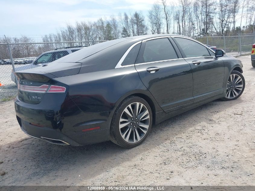 2017 Lincoln Mkz Reserve VIN: 3LN6L5FCXHR650266 Lot: 12008959