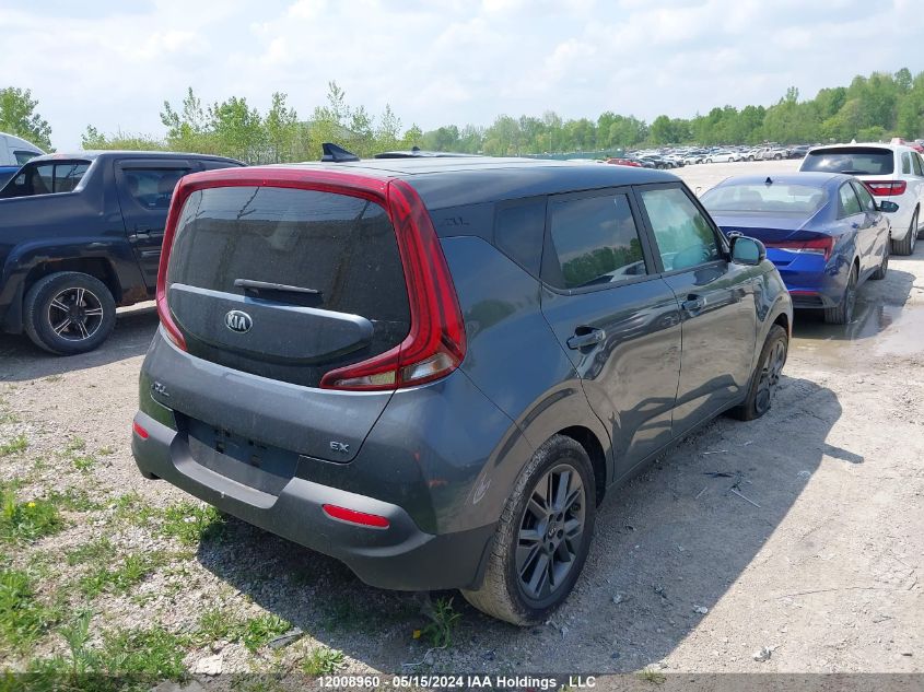 2021 Kia Soul VIN: KNDJ33AUXM7793657 Lot: 12008960